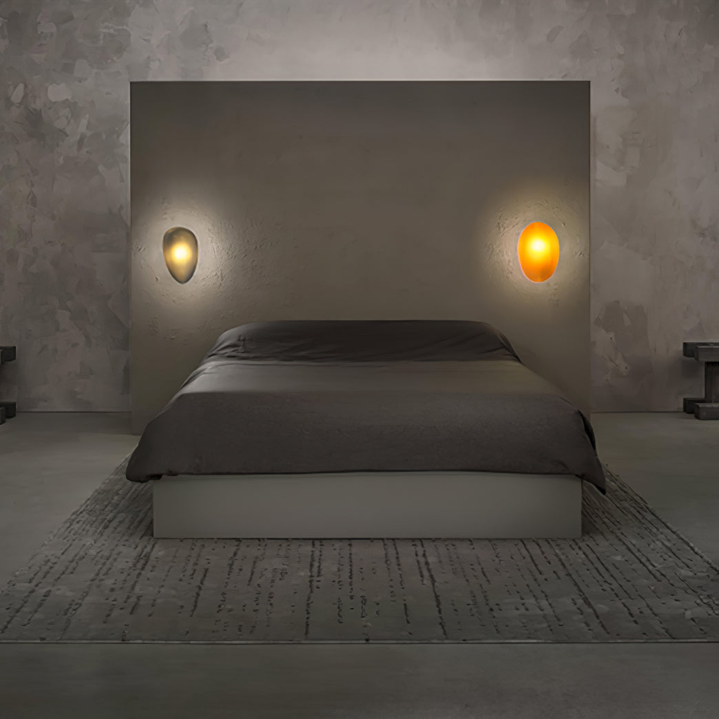 Modern Bubble Glass Wall Lamp - Sleek LED Sconce Lighting for Bedroom, Living Room & Hallway - Energy Efficient Decorative Wall Light for Home & Office