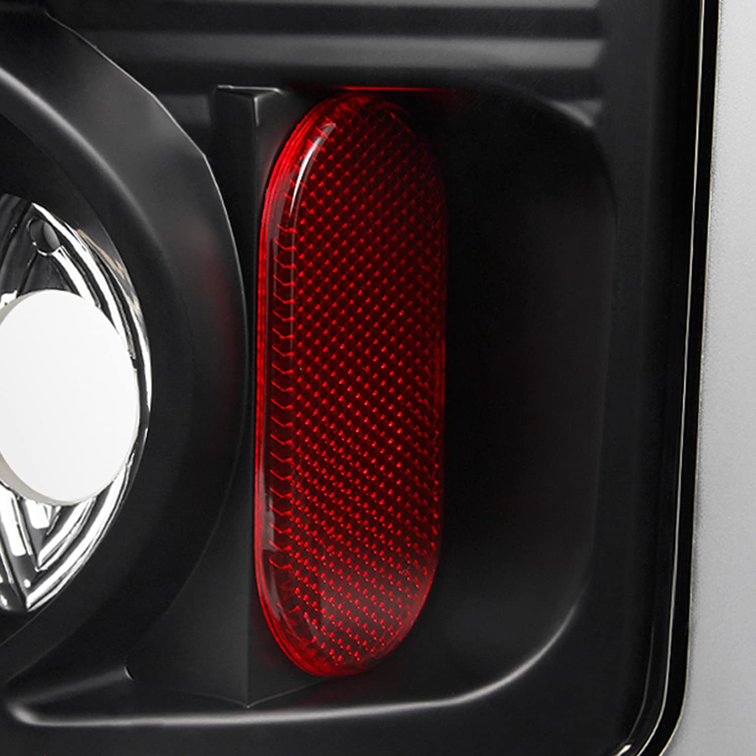 AKKON Black Crystal Headlights & LED Tail Lights for 2006 Dodge Ram 1500/2500/3500 - 4PCs Set - Upgrade Your Truck Lighting for Night Driving & Off-Road Adventures