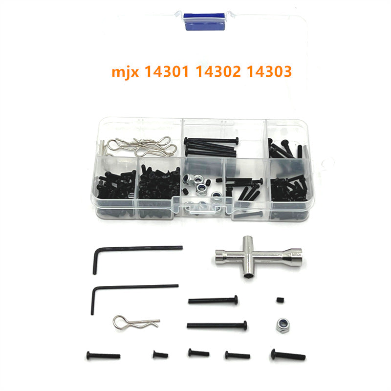 MJX Hyper Go 14301/14302/14303 183-Piece Screwdriver Tool Kit Set with Case - Perfect for RC Car Repair, Electronics Maintenance, and Home DIY Projects