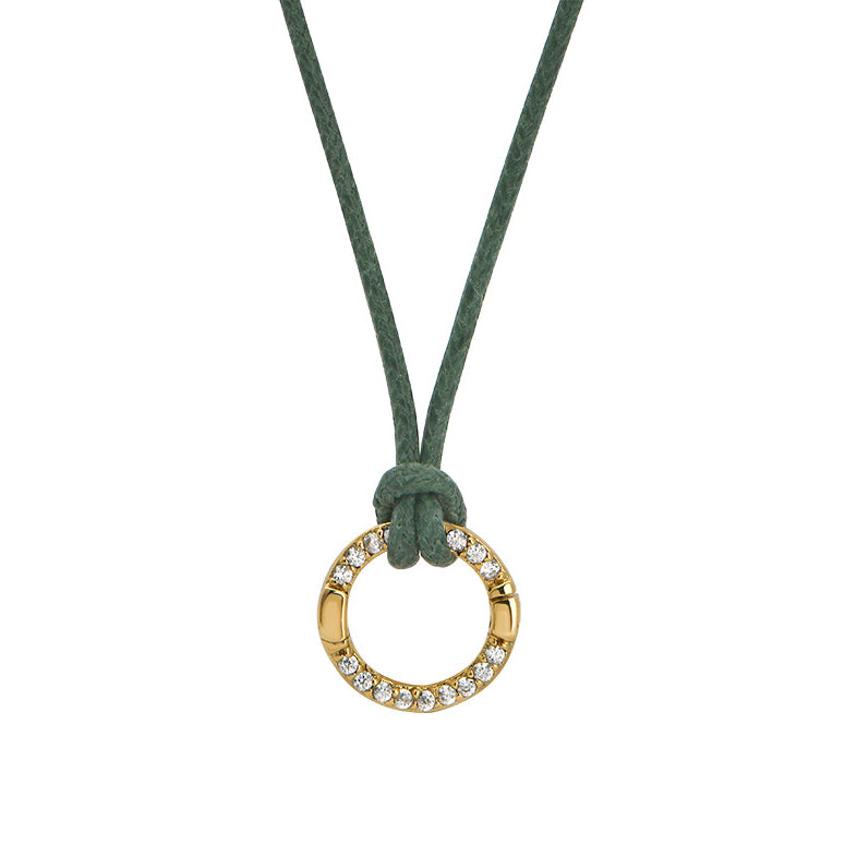 Goldbug Collection Charm Clasp Waxed Cord Necklace - Adjustable Layered Necklace for Women, Trendy Boho Jewelry Gift - Perfect for Everyday Wear, Parties & Special Occasions