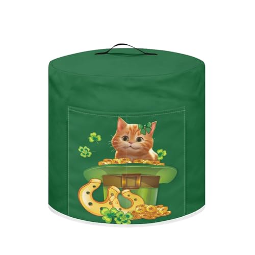 Green Hat Cute Cat