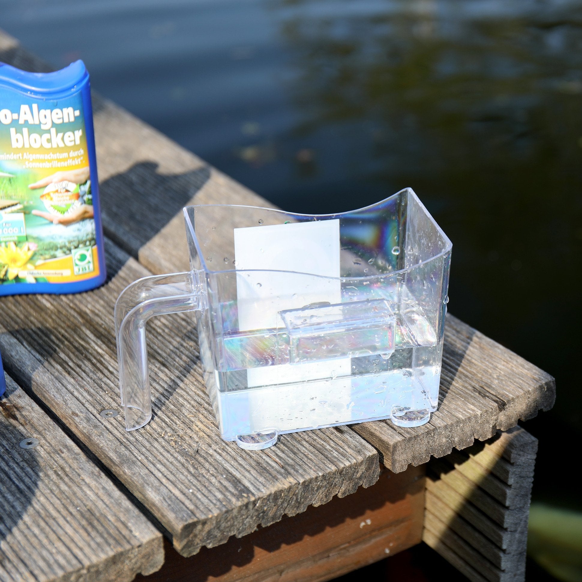 JBL AlgoPond Sorb Biological Algae Blocker for Ponds (500ml) - Safe & Effective Algae Control Solution for Clear Water in Garden Ponds, Water Features & Aquariums