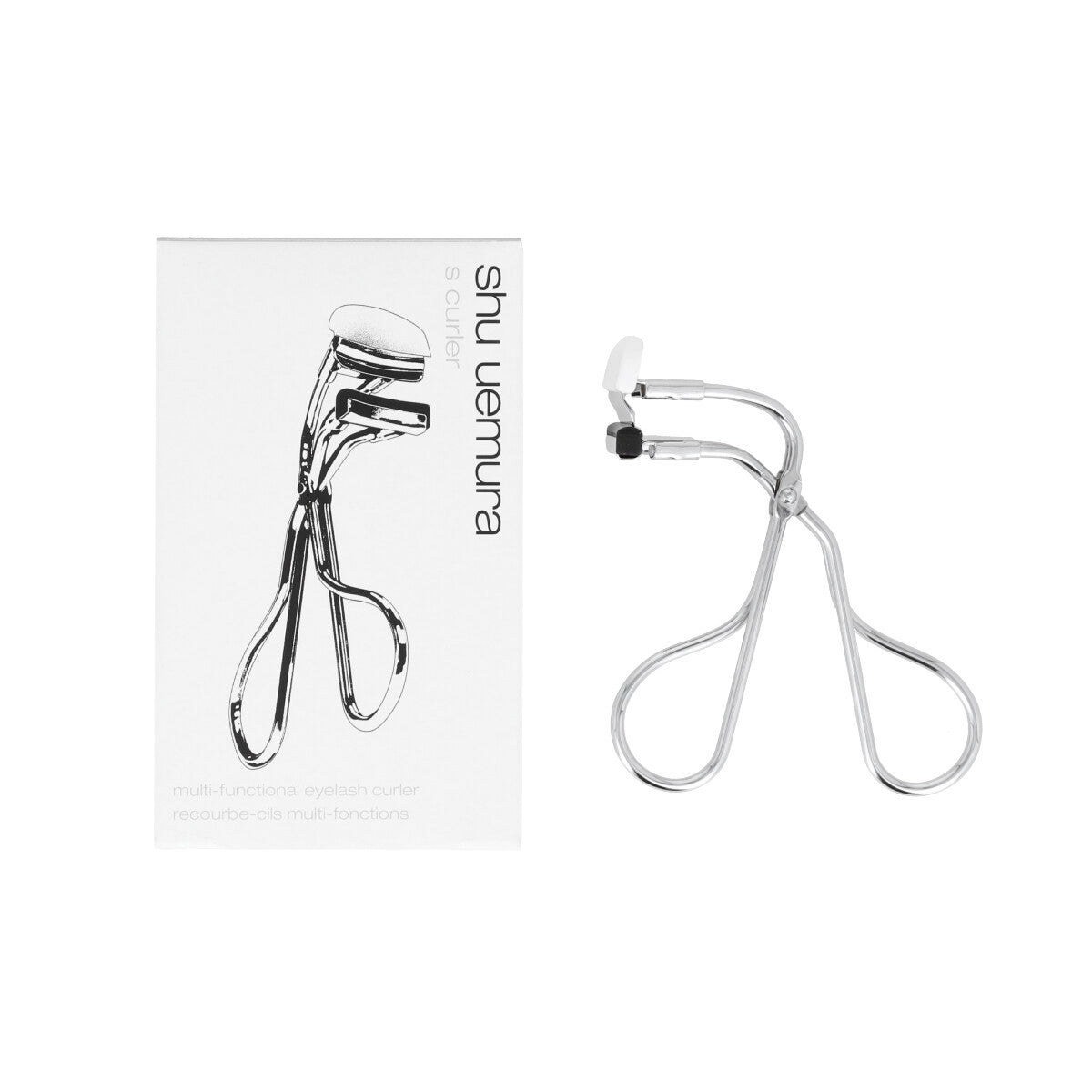 Shu Uemura S Curler - Professional Eyelash Curler for Perfect Curves | Best for Lash Lifting & Volume | Home & Salon Use
