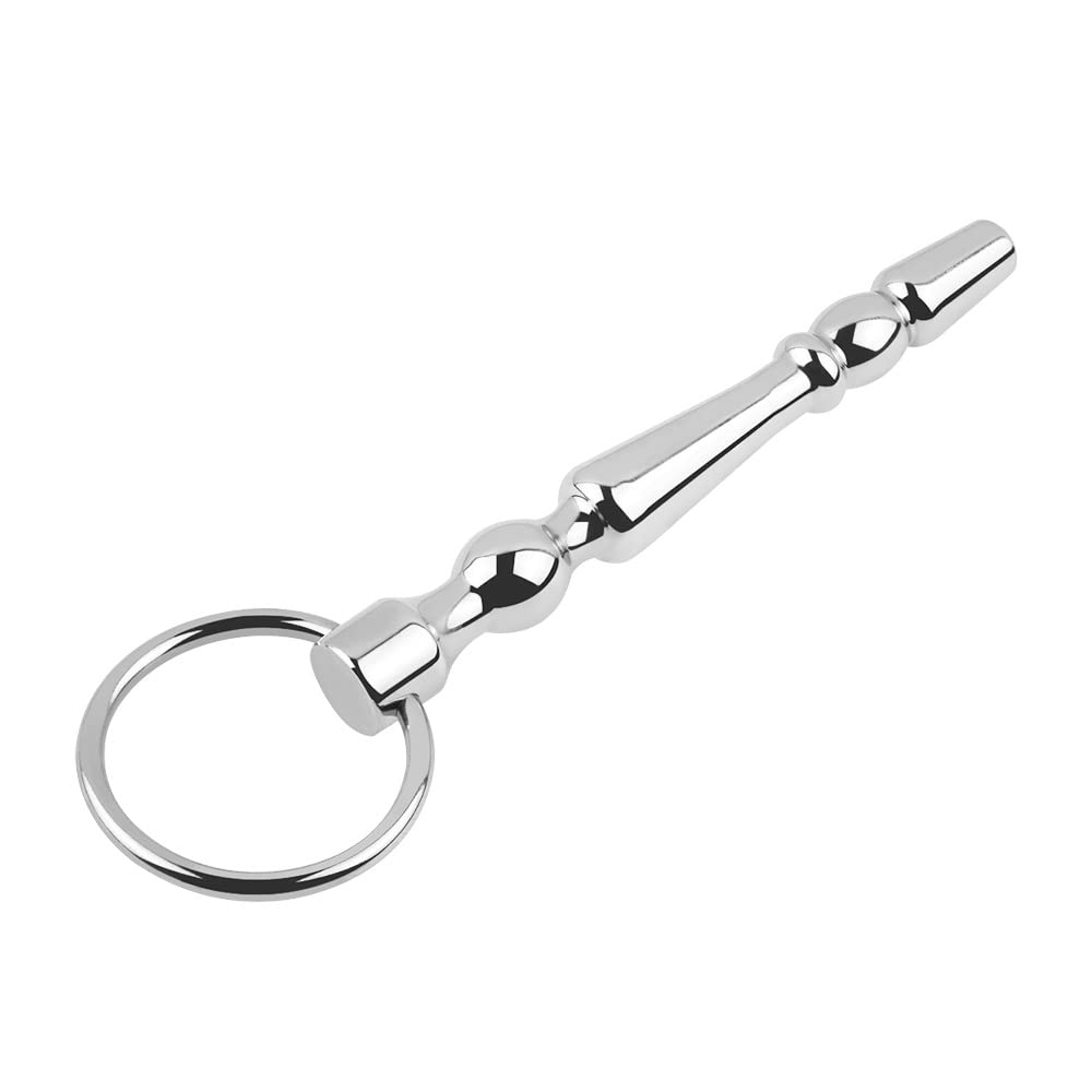 Metal Urethral Sound Penis Plug - Smooth Anal Dildo Sex Toy for Men | Urethral Dilator & Catheter Plug for Power Play | Perfect for BDSM, Prostate Stimulation & Advanced Masturbation