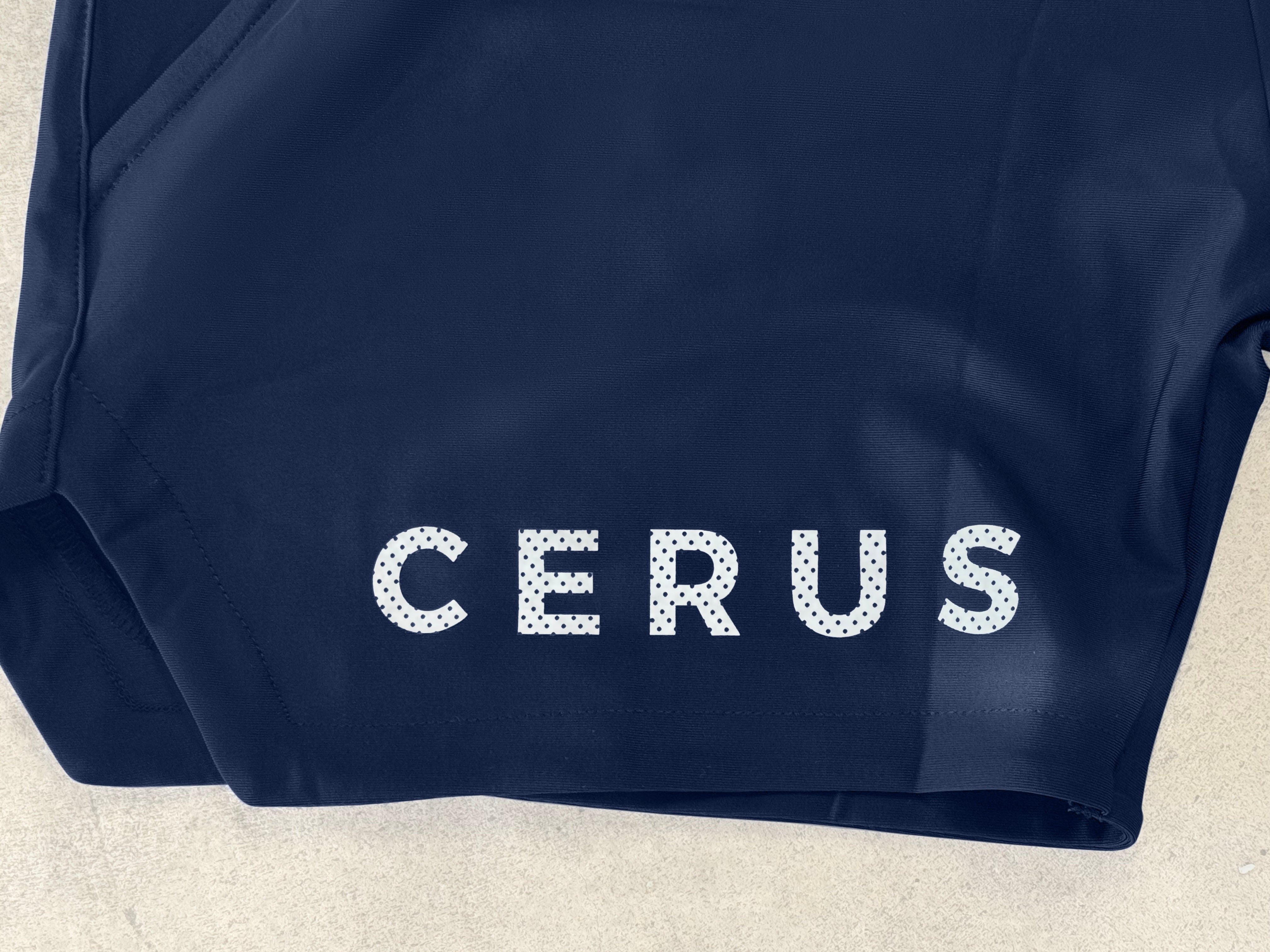 Cerus Navy Fusion Linerless Running Shorts for Men - Lightweight Quick-Dry Athletic Workout Shorts with Pockets - Perfect for Gym, Jogging & Outdoor Activities