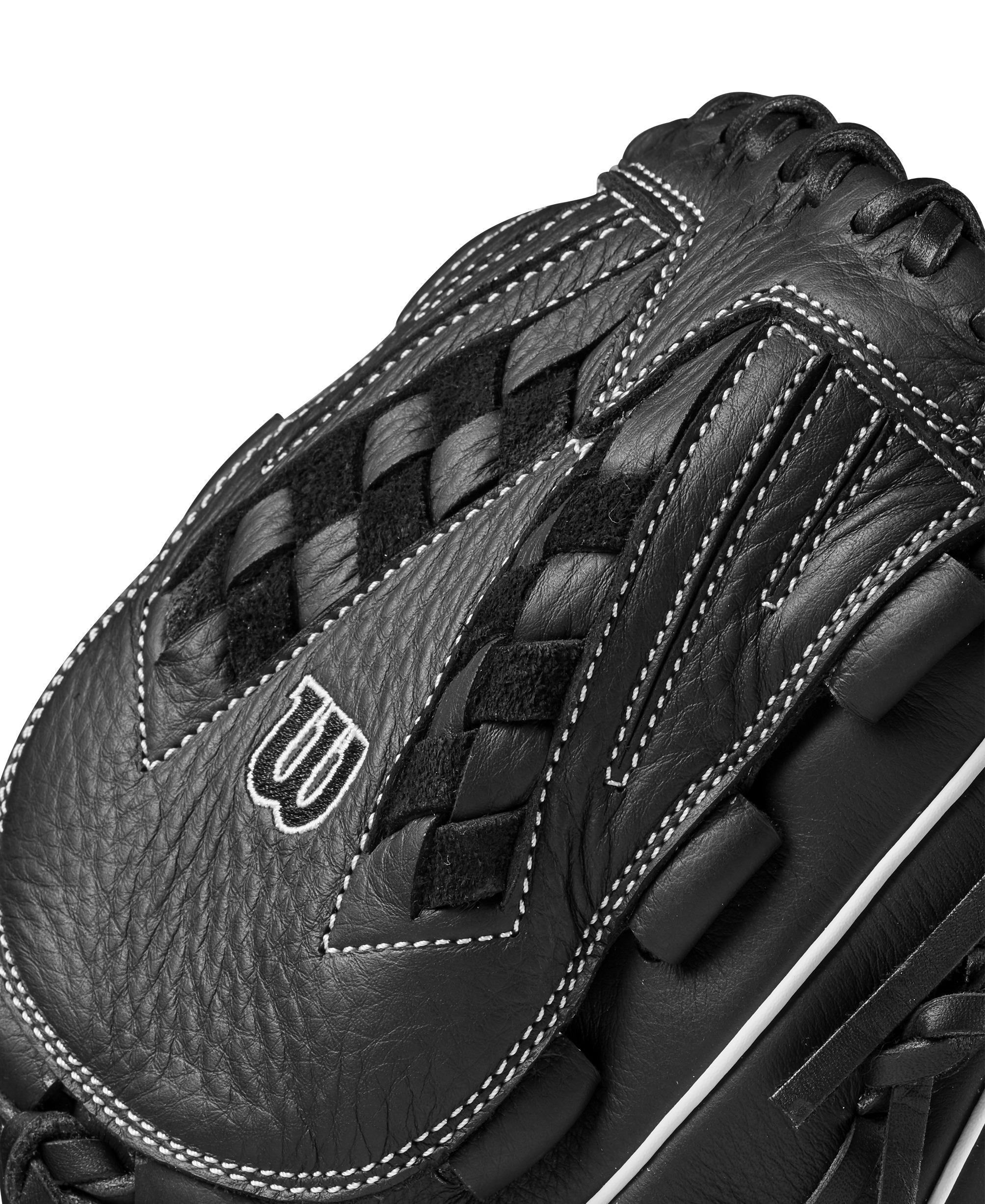 Wilson A700 12.5 Inch Fastpitch Softball Glove - Premium Leather Fielding Mitt for Women & Youth Players - Ideal for Infield, Outfield & Practice Games