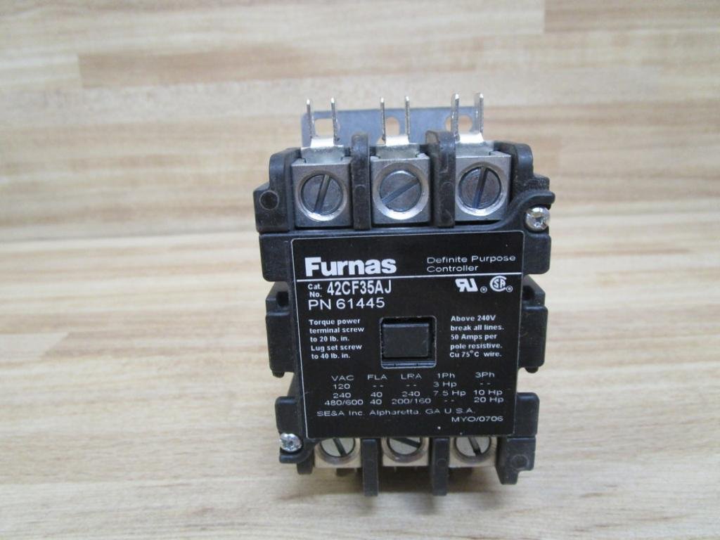42CF35AJ Definite Purpose Controller - Heavy Duty Motor Starter for HVAC, Pumps & Industrial Equipment | Reliable Protection for Commercial & Residential Use