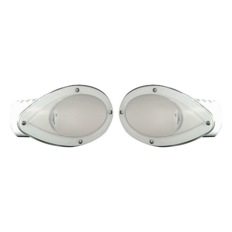 Barnegat Light Hull Light Mini Medium Flare (Pair) - High Visibility Marine Navigation Lights for Boats, Kayaks & Watercraft - Perfect for Night Sailing & Fishing Safety