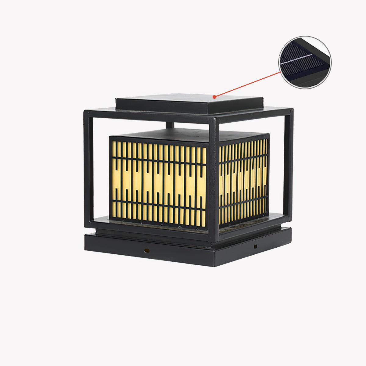 Outdoor Wall Mounted Window Grille Light - Decorative Exterior Lighting for Porch, Patio, and Garden - Weatherproof & Energy Efficient