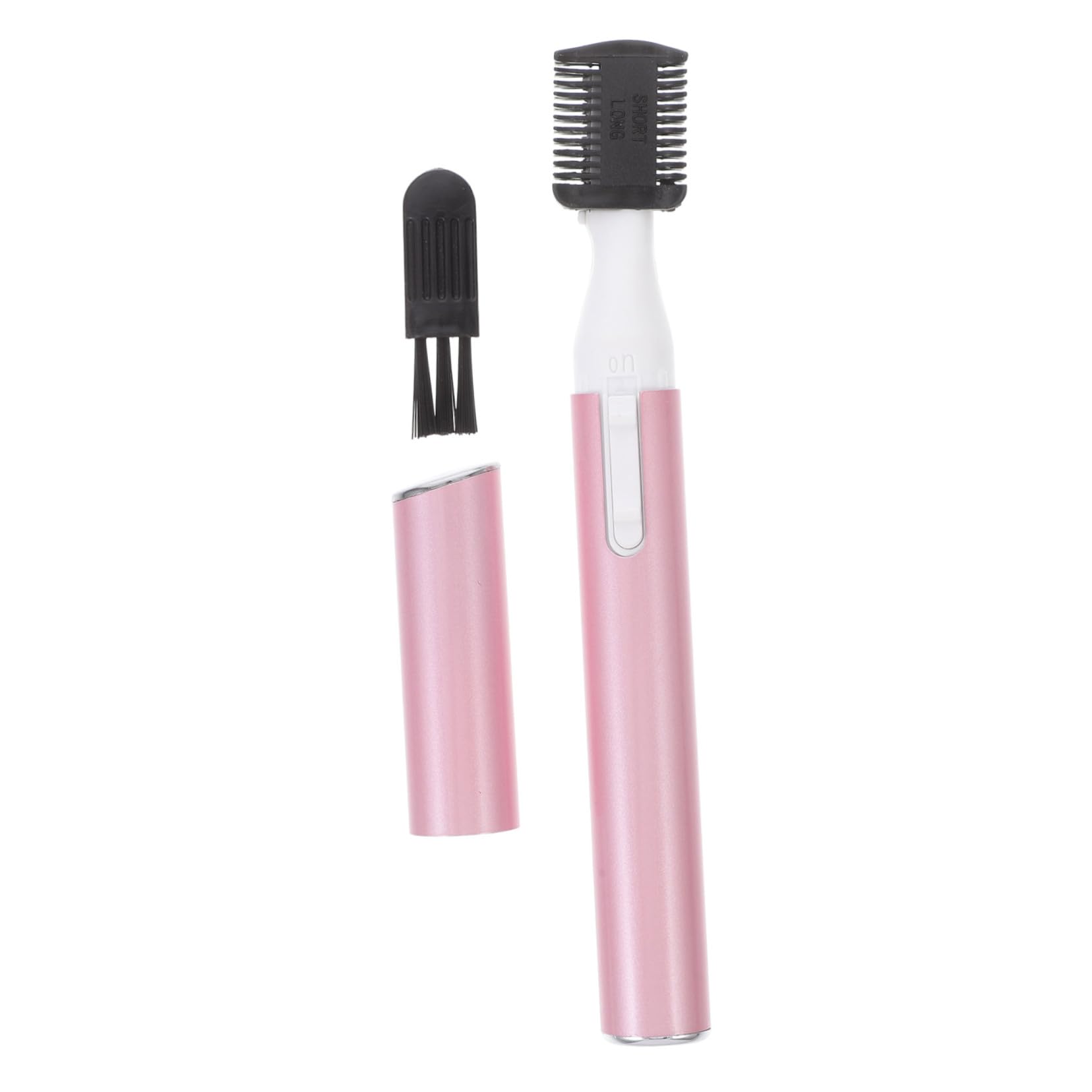Electric Eyebrow Trimmer for Women - Rechargeable Lady Shaver with Nose Hair Removal, Compact & Safe Design, Washable Head - Perfect for Travel, Home Use, and Personal Grooming