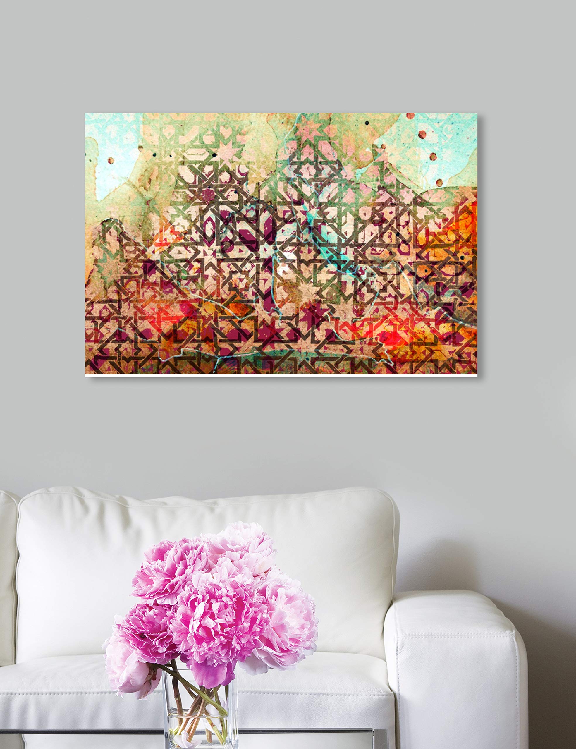 Abstract Wall Art Canvas Prints '1001 Nights' by Oliver Gal - 24