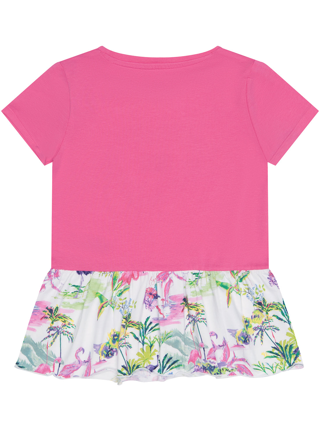 Bright Pink Short Sleeve T-Shirt for Women - Soft Cotton Casual Tee - Perfect for Summer Outfits, Beach Vacations & Everyday Wear