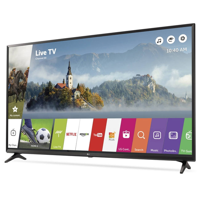 LG 65UJ6300 65-Inch 4K UHD HDR LED Smart TV with webOS 3.5 - Stream Movies & Shows in Stunning Clarity for Home Entertainment & Gaming
