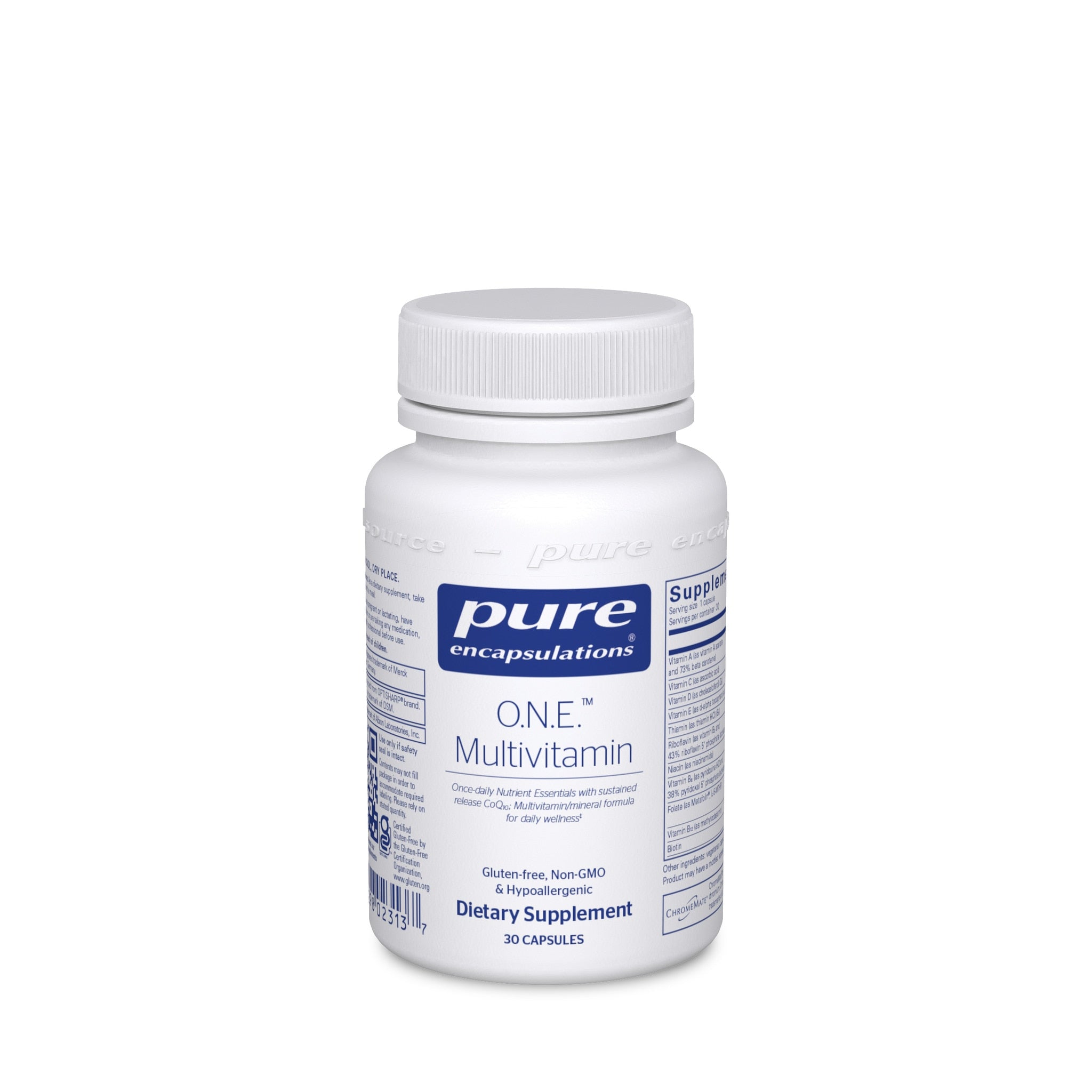 Pure Encapsulations O.N.E.™ Multivitamin - Premium Daily Multivitamin Supplement for Men & Women - Supports Immune System, Energy & Overall Wellness - Ideal for Busy Lifestyles & Active Adults