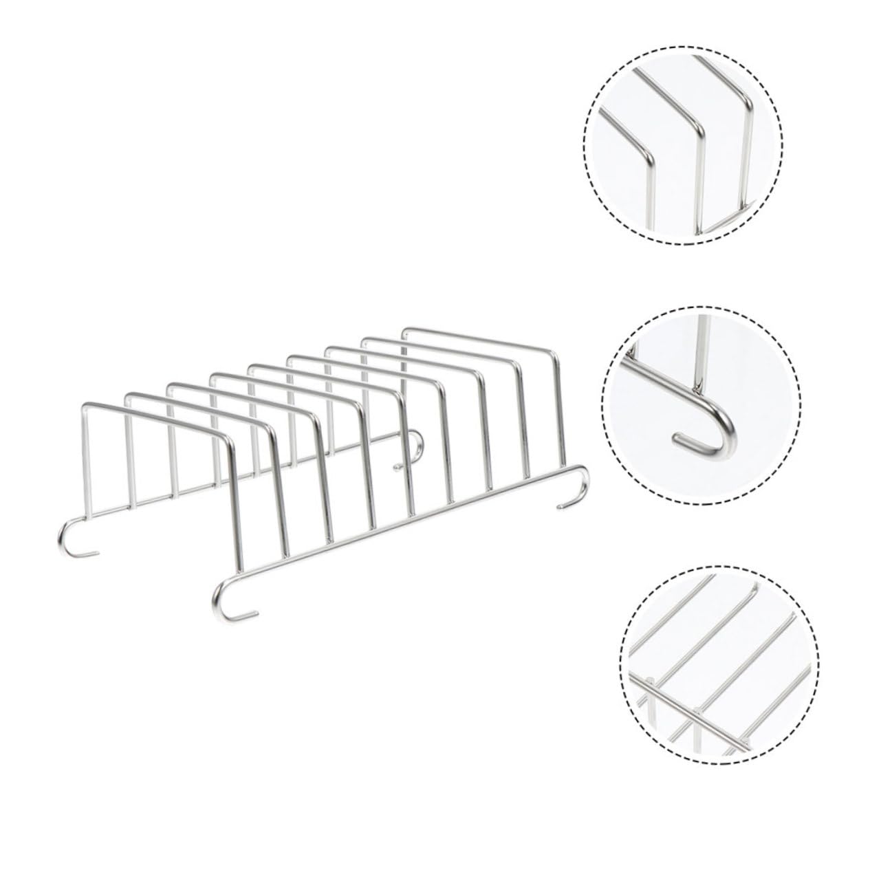 FELTECHELECTR Electric Fryer Bread Rack Toast Grill Accessory - Compatible with Air Fryers & Toaster Ovens | Perfect for Baking, Grilling & Toasting Bread, Bagels & Pastries | Kitchen Accessories for Home Cooking & Meal Prep