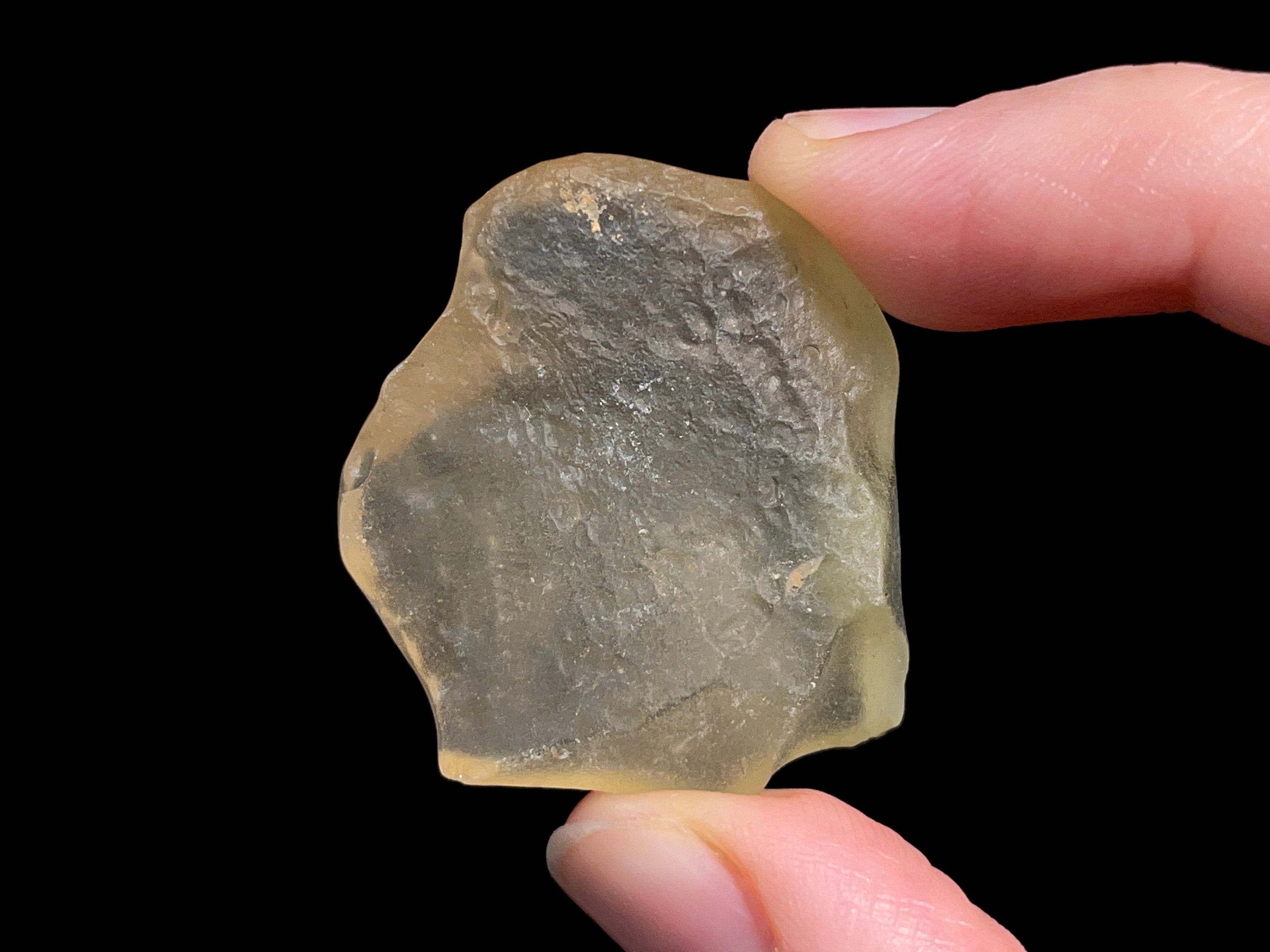 Premium Libyan Desert Glass Raw Crystal - Rare 2A Grade 12.5g - Natural Healing Stones for Meditation & Energy Work - Metaphysical Crystal Collection for Spiritual Healing & Chakra Balancing