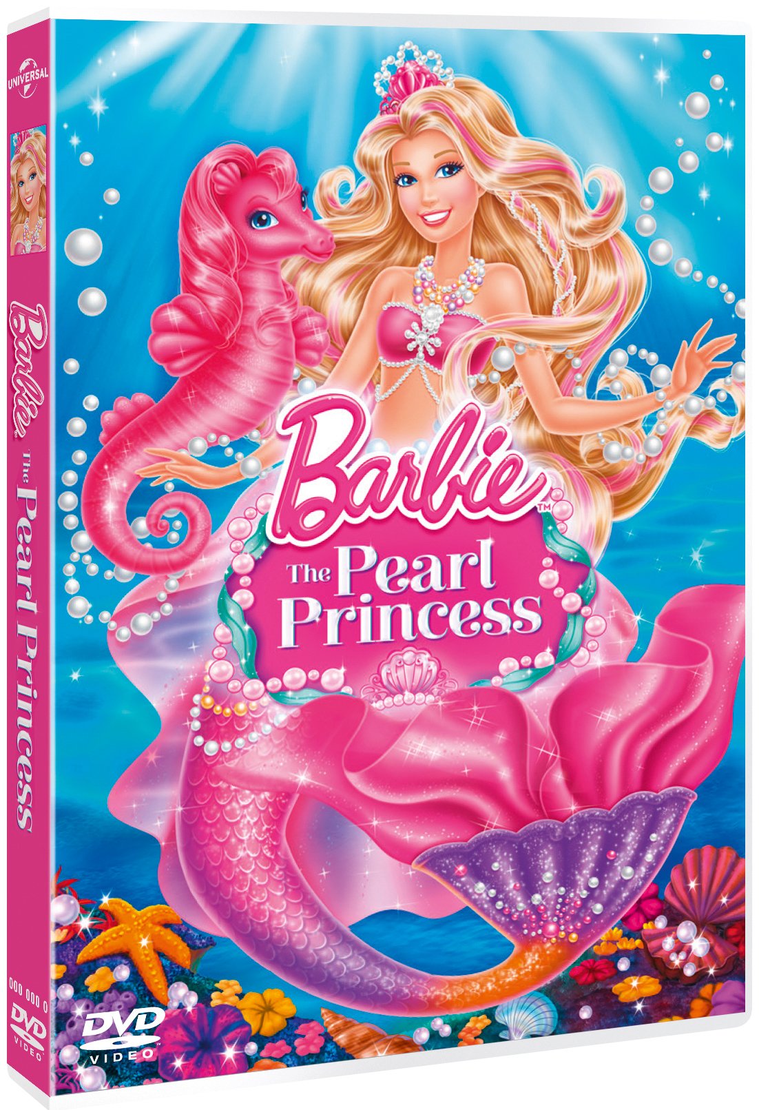 Barbie The Pearl Princess DVD (2013) - Animated Fantasy Movie for Kids, Perfect for Family Movie Nights & Birthday Gifts
