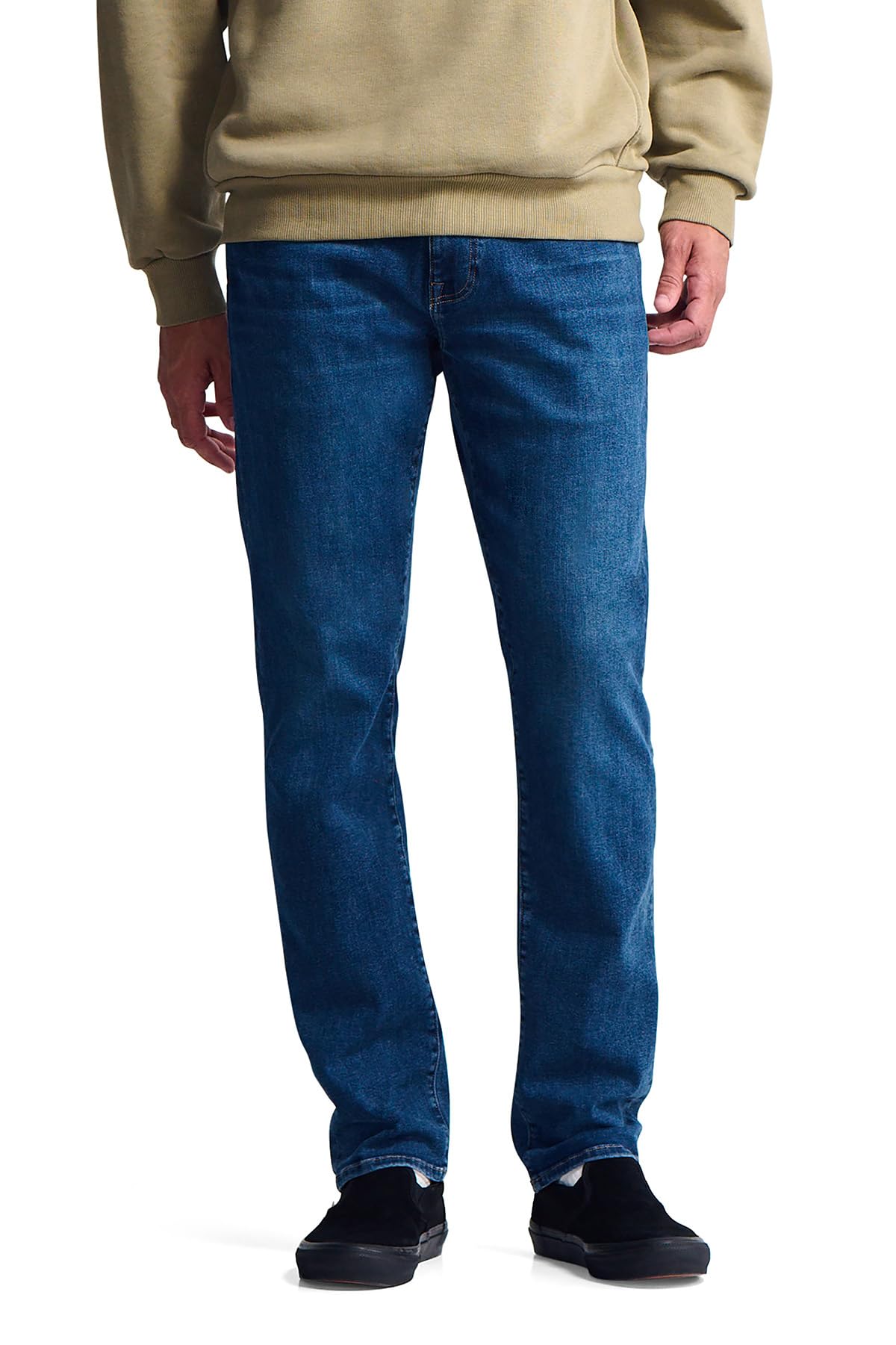 Ride Men's Slim Fit Regular Rise Jeans - Comfortable & Stylish Denim for Casual Wear & Everyday Outfits