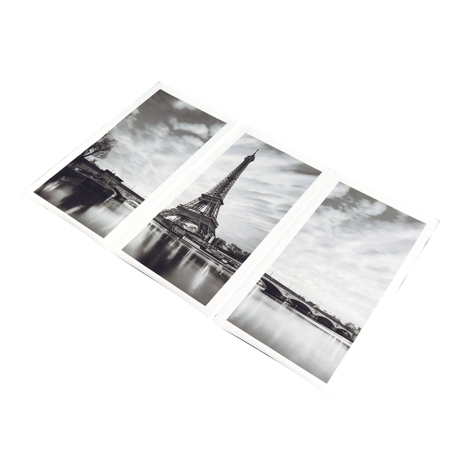 3Pcs Frameless Wall Art Decor - Modern Tower Pattern Paintings for Bedroom, Living Room & Christmas Home Decoration | Perfect for Housewarming Gifts & Interior Design