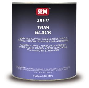 SEM Products 39141 Trim Black - Automotive Interior & Exterior Trim Accessories for Cars, Trucks & SUVs | Perfect for DIY Repair, Restoration & Customization Projects