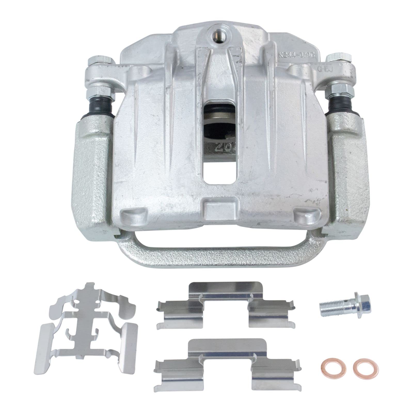 Front & Rear Brake Caliper Set for 2003-2006 Chevy Silverado 1500 & 2007 Silverado 1500 Classic | GMC Sierra 1500 & Sierra 1500 Classic | High-Performance Braking System | Perfect for Off-Roading, Towing & Daily Driving