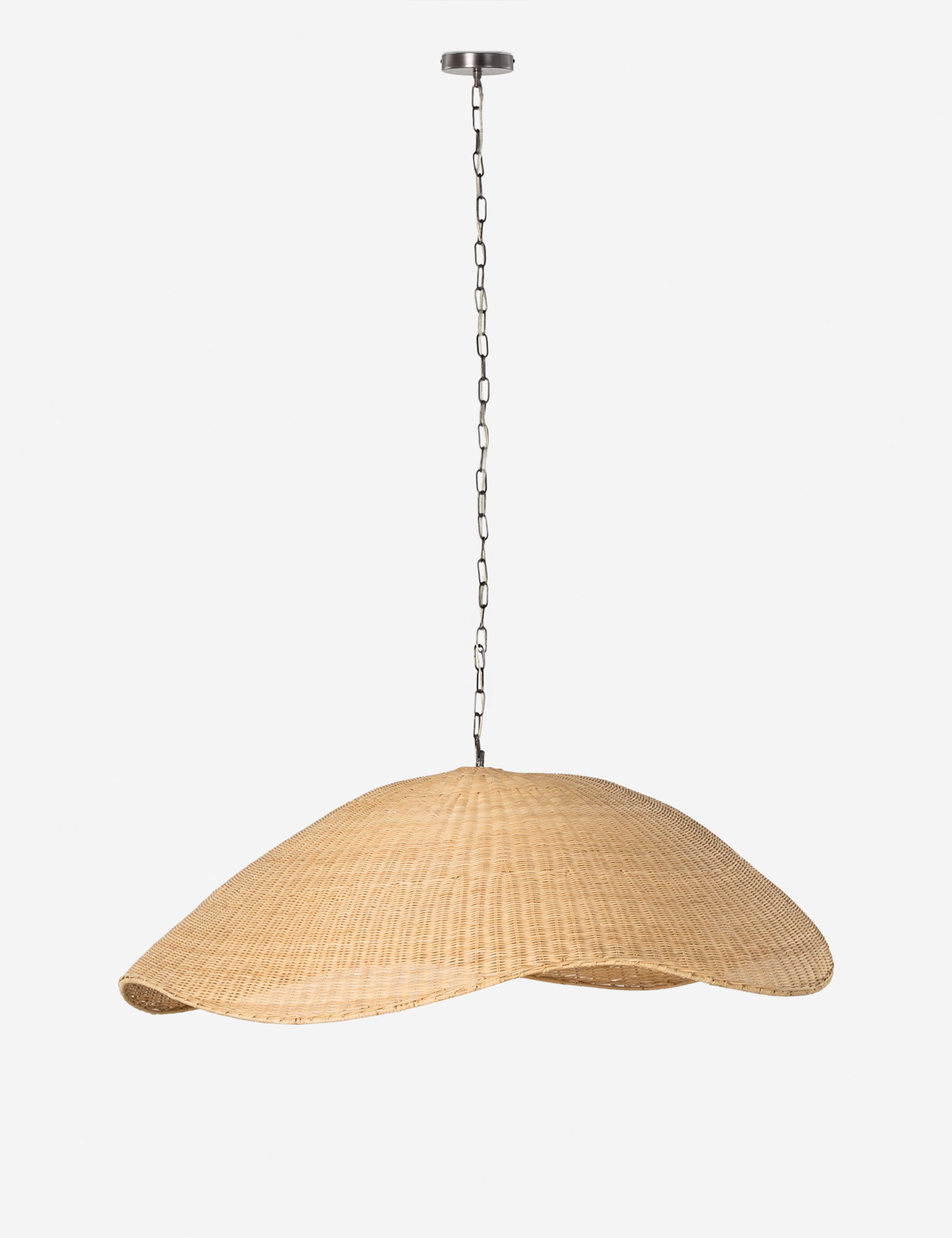 Anela Pendant Light - Modern Glass Hanging Light Fixture for Kitchen Island, Dining Room & Bedroom | Dimmable LED Chandelier for Home Decor