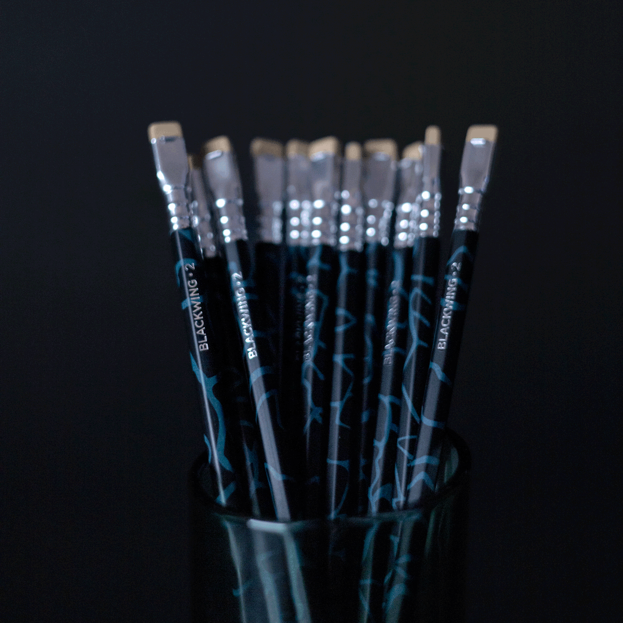 Premium Blackwing Volume 2 Pencils - Set of 12 Wooden Graphite Writing Tools for Artists, Writers & Professionals - Perfect for Sketching, Journaling & Office Use