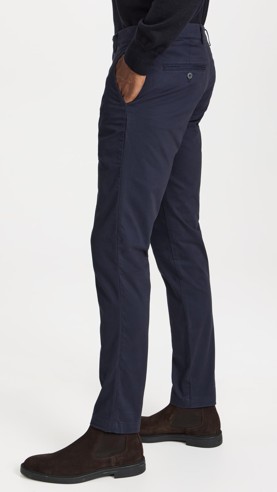 Club Monaco Men's Connor Chino Pants - Slim Fit Stretch Comfort Casual & Dress Pants for Office, Business, and Everyday Wear