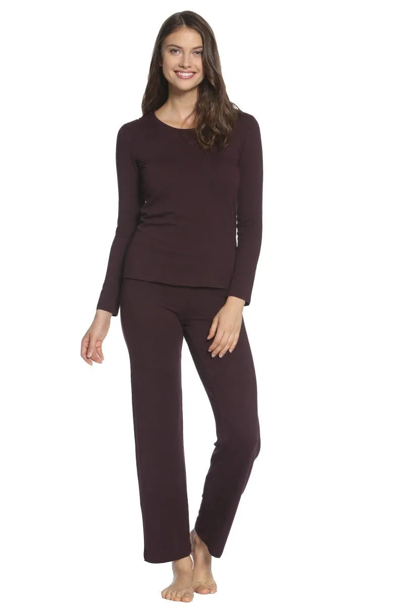 Beyond the Basics Fold Down Lounge Pants - Soft & Comfortable Women's Yoga Pants for Home, Travel & Relaxation