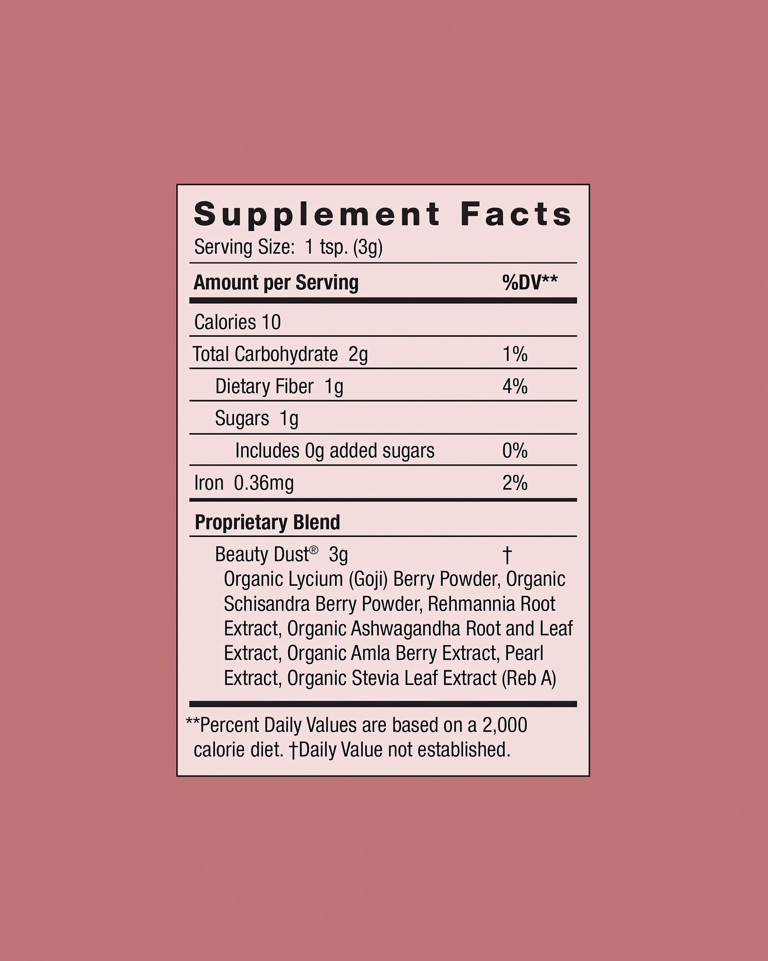 Premium Beauty Dust Powder - Organic & Gluten-Free Skincare Supplement for Radiant Skin | Perfect for Daily Wellness & Anti-Aging Routine