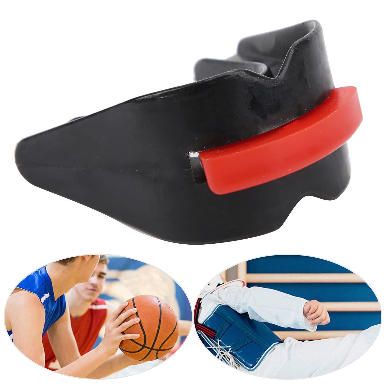 Premium Silicone Sports Mouth Guard for Basketball - Shock-Absorbing Teeth Protection to Reduce Impact & Prevent Tooth Movement - Ideal for Basketball, Boxing, MMA & Contact Sports Training