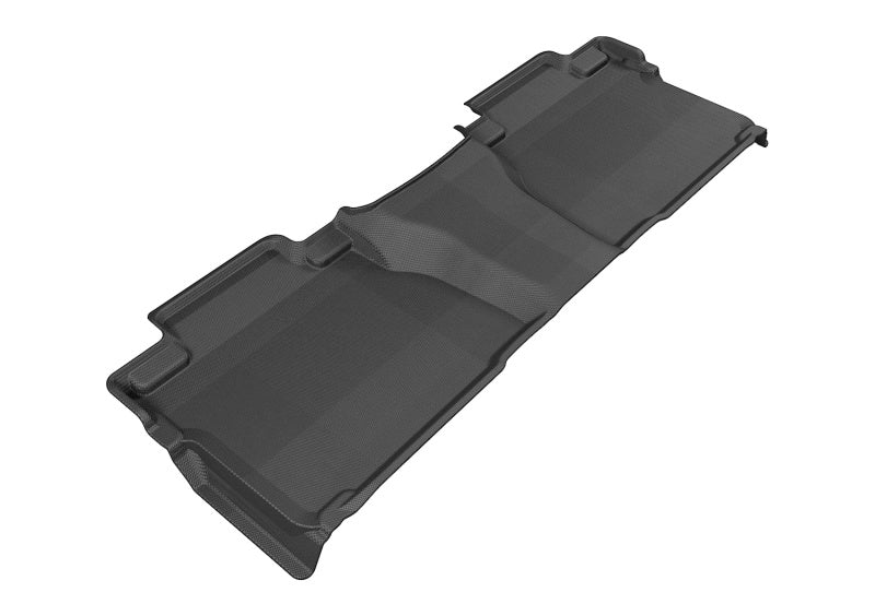 3D MAXpider Custom Fit All-Weather Floor Mats for 2014-2020 Toyota Tundra Double Cab - Kagu Series 2nd Row Liners (Black) | Durable, Non-Slip Protection for Trucks & SUVs | Perfect for Road Trips, Off-Roading & Everyday Commute
