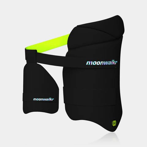 Moonwalkr Cricket Thigh Guards 2.0 - Premium Protective Gear for Cricket Players - Perfect for Practice & Matches