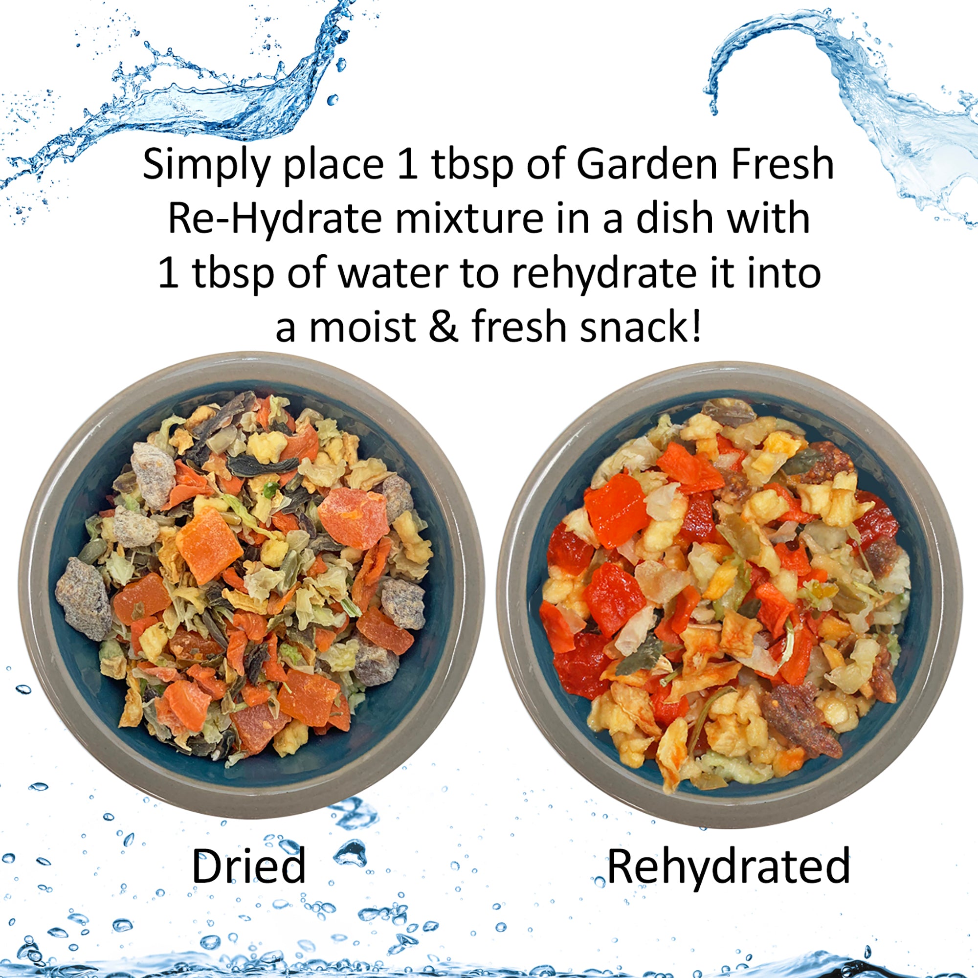 Organic Garden Fresh Re-Hydrate Powder - 10 oz | Natural Hydration Boost for Athletes, Fitness & Outdoor Activities