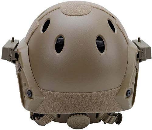 Tactical Airsoft Fast Helmet F22 - Full Face Protection with Detachable Mask & Goggles for Airsoft, Paintball, and Military Simulation Games | Lightweight & Adjustable Combat Helmet for Outdoor Sports & Training