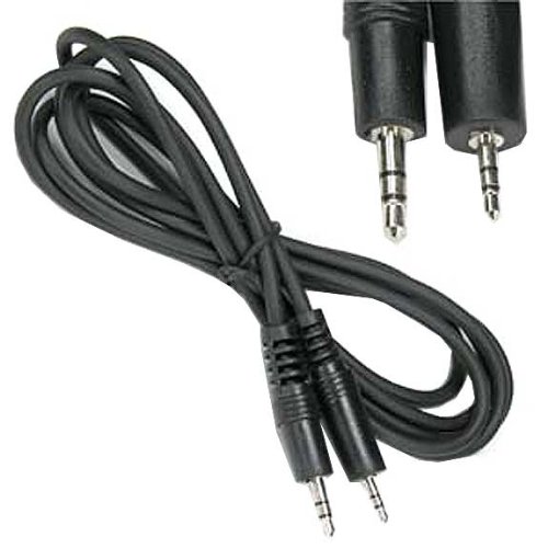 6ft 3.5mm to 2.5mm Stereo Audio Cable - Gold Plated Connectors for Speakers & Headphones - Perfect for Home Theater, Car Audio, and Gaming Headsets