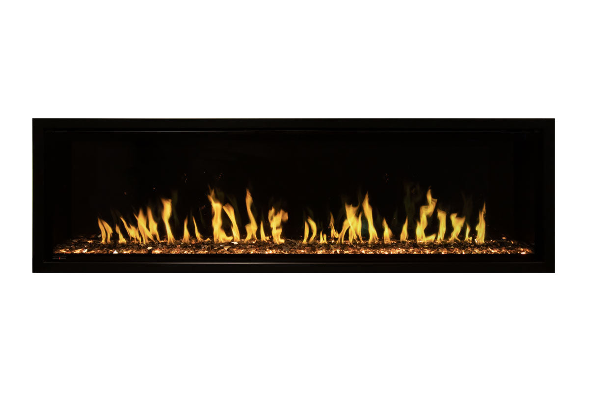 Modern Flames Allwood Fireplace Media Wall in Driftwood Gray - 60