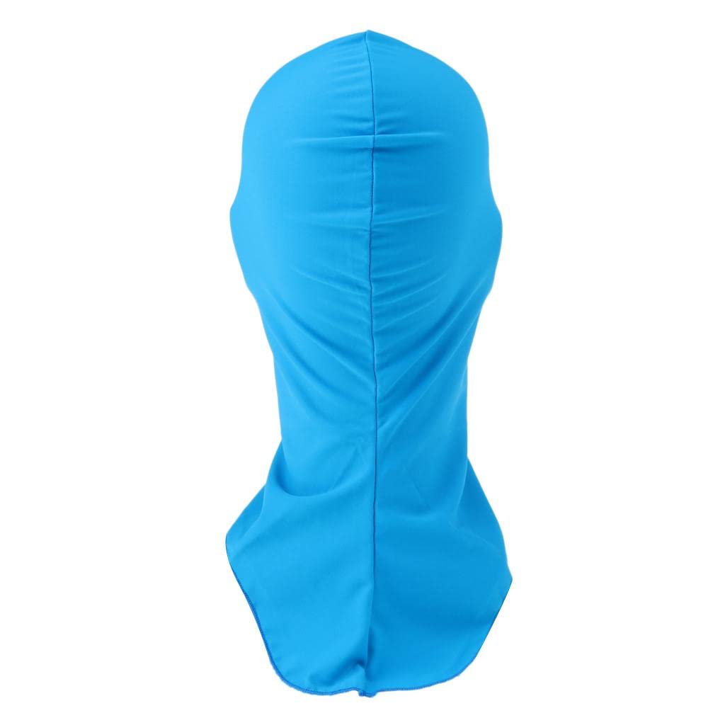 UV Protection Swim Cap with Face Mask - Waterproof Sunblock Head Hood for Swimming, Snorkeling & Outdoor Water Activities