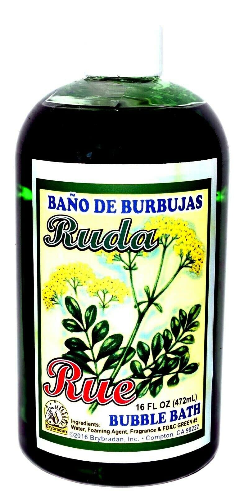 Rue Ruda Bubble Bath 16oz - Magick Spiritual Wicca for Relaxation Rituals