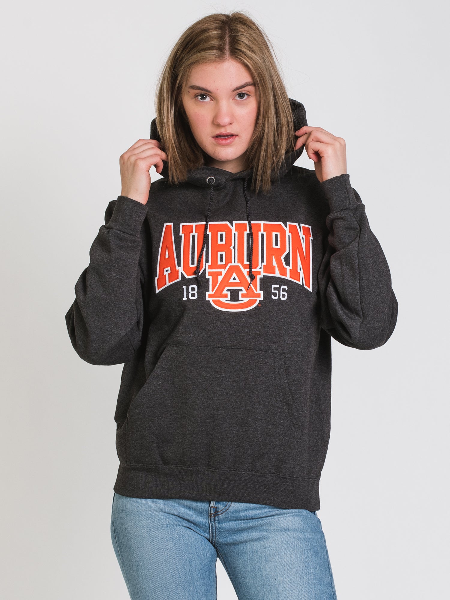Champion Eco PowerBlend Auburn University Hoodie - Comfortable & Stylish Sweatshirt for Men & Women - Perfect for College, Casual Wear & Outdoor Activities
