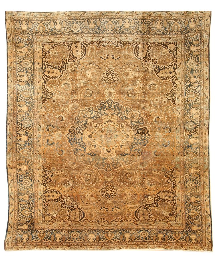Antique Medallion Handwoven Traditional Rug JF4390 - Vintage Persian Style Area Rug for Living Room, Bedroom & Home Decor