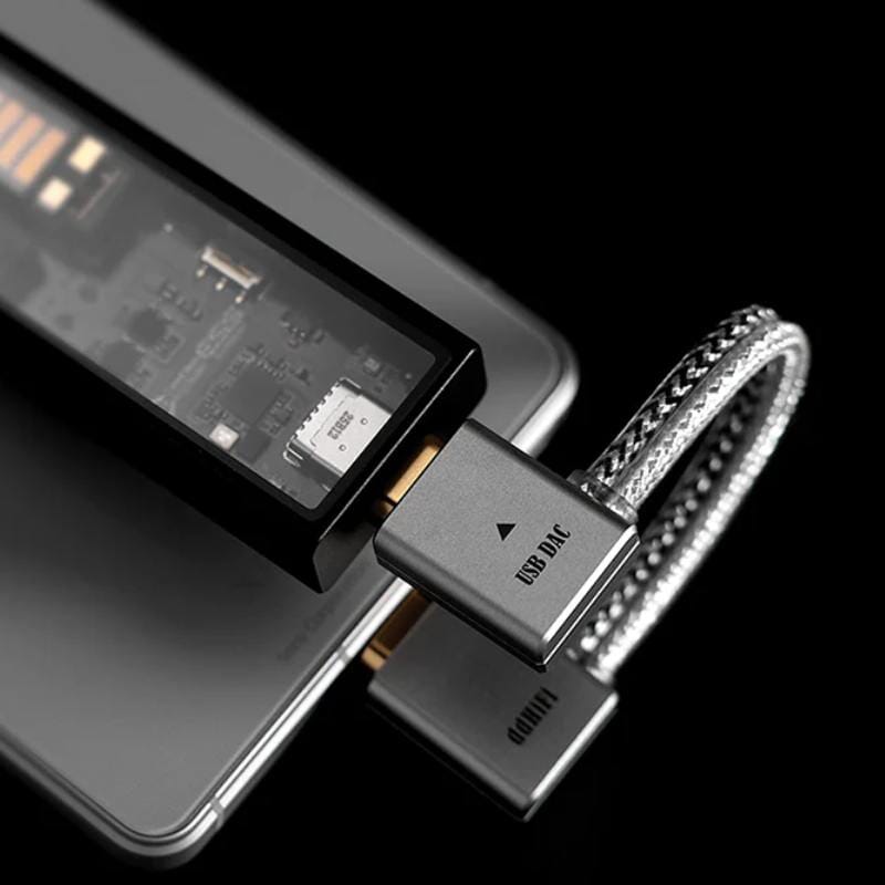 DD ddHiFi TC09L/MFi09L USB-C to Lightning OTG Cable - High-Speed Charging & Data Sync for iPhone, iPad, iPod - Perfect for Music Streaming, Gaming & Fast Charging On-The-Go