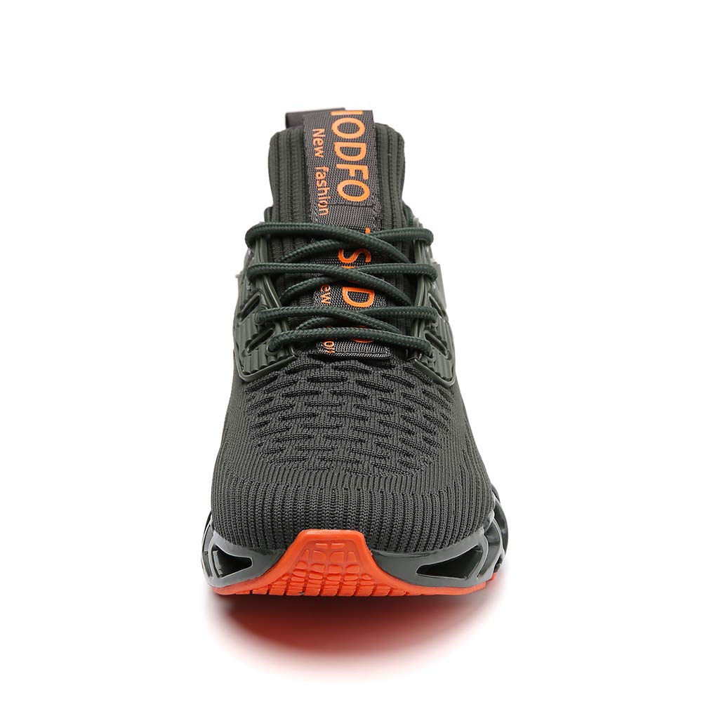 TSIODFO Men's Athletic Sneakers - Lightweight Running Shoes for Walking, Tennis & Gym Workouts - Breathable Comfort for Casual Wear & Sports Activities