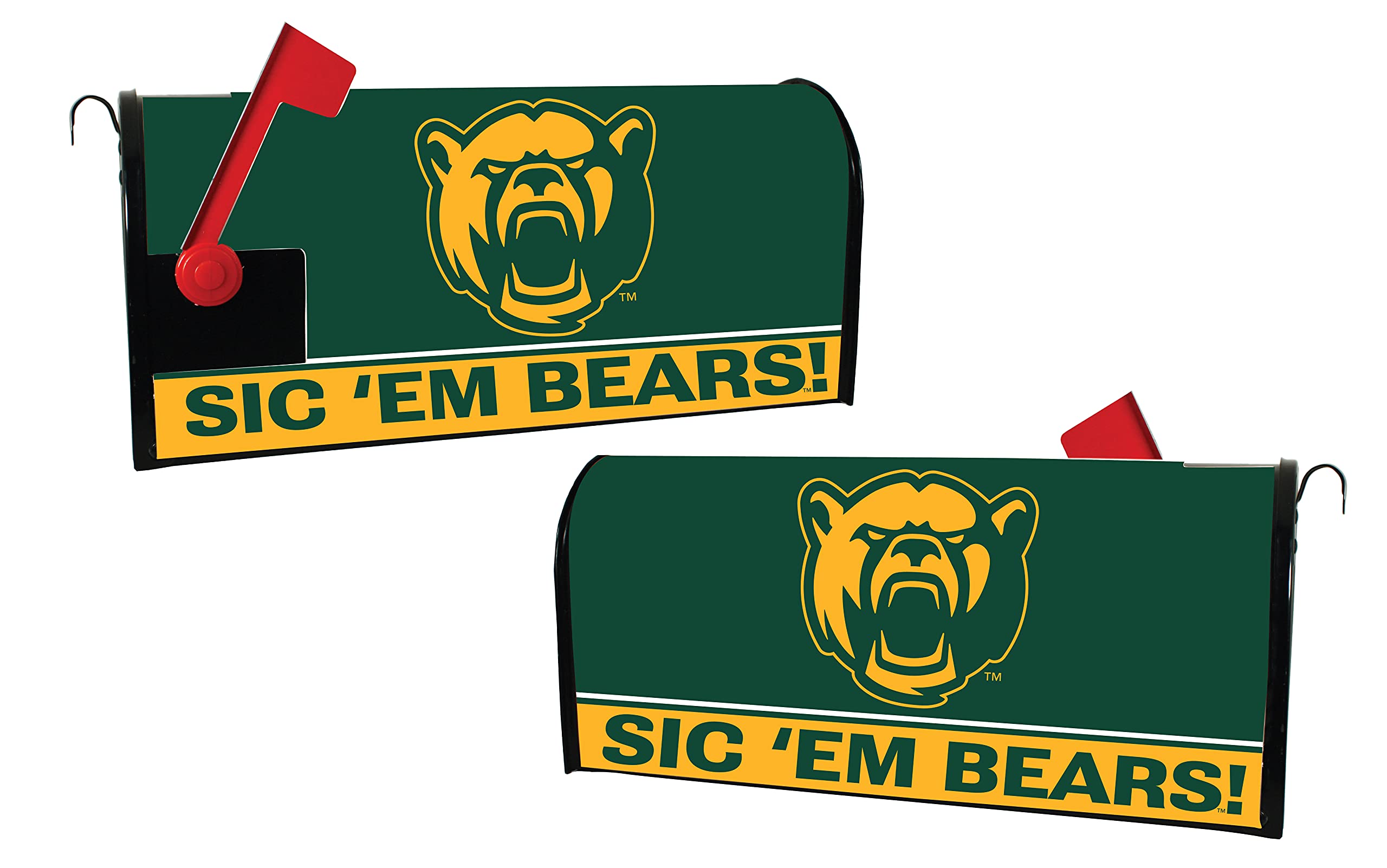 Officially Licensed Baylor Bears Mailbox Cover - Collegiate Design for 2021 | Perfect for College Football Fans & Home Decor