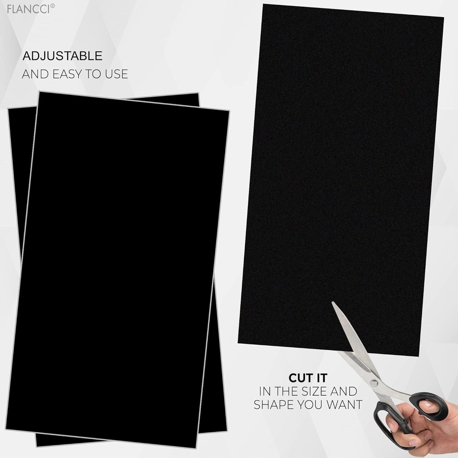 Light Dimming Sheets - 80% to 100% Light Blocking LED Covers, Custom Size (3 Uncut Sheets) for Alarm Clocks, Electronics, Phones & Appliances - Perfect for Bedrooms, Home Theater & Gaming Setup
