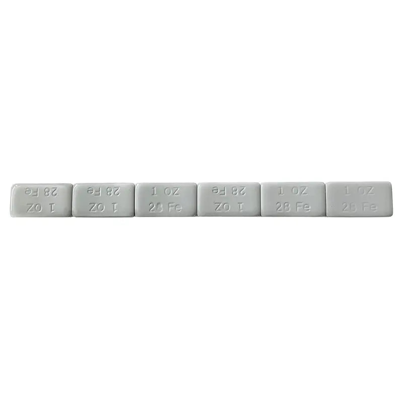 1oz Steel Grey Coated Wheel Weights for Cars & Trucks - Perfect for Balancing Tires, Auto Repair & DIY Projects