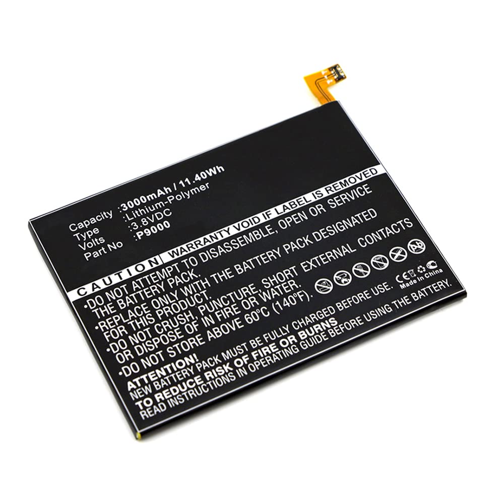 Synergy Digital Elephone P9000 Battery 3000mAh - for Extended Power & Performance