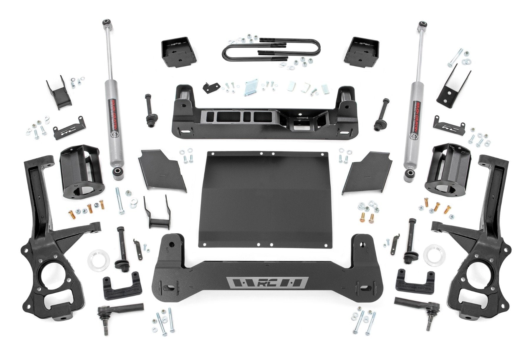 6 Inch Lift Kit for Chevy Silverado 1500 4WD (2025) - Heavy Duty Mono Leaf Rear Suspension for Diesel Models | Off-Road Performance & Truck Customization | Perfect for Trail Riding & Towing