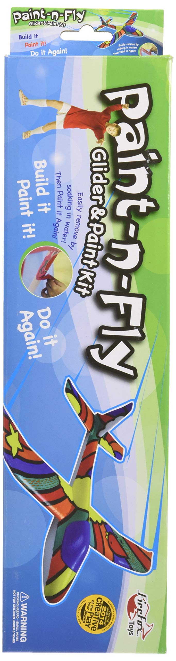 Paint-N-Fly Assortment Toy Set - Small Colorful Flying Toys for Kids - Perfect for Outdoor Play, Birthday Parties & STEM Learning Activities