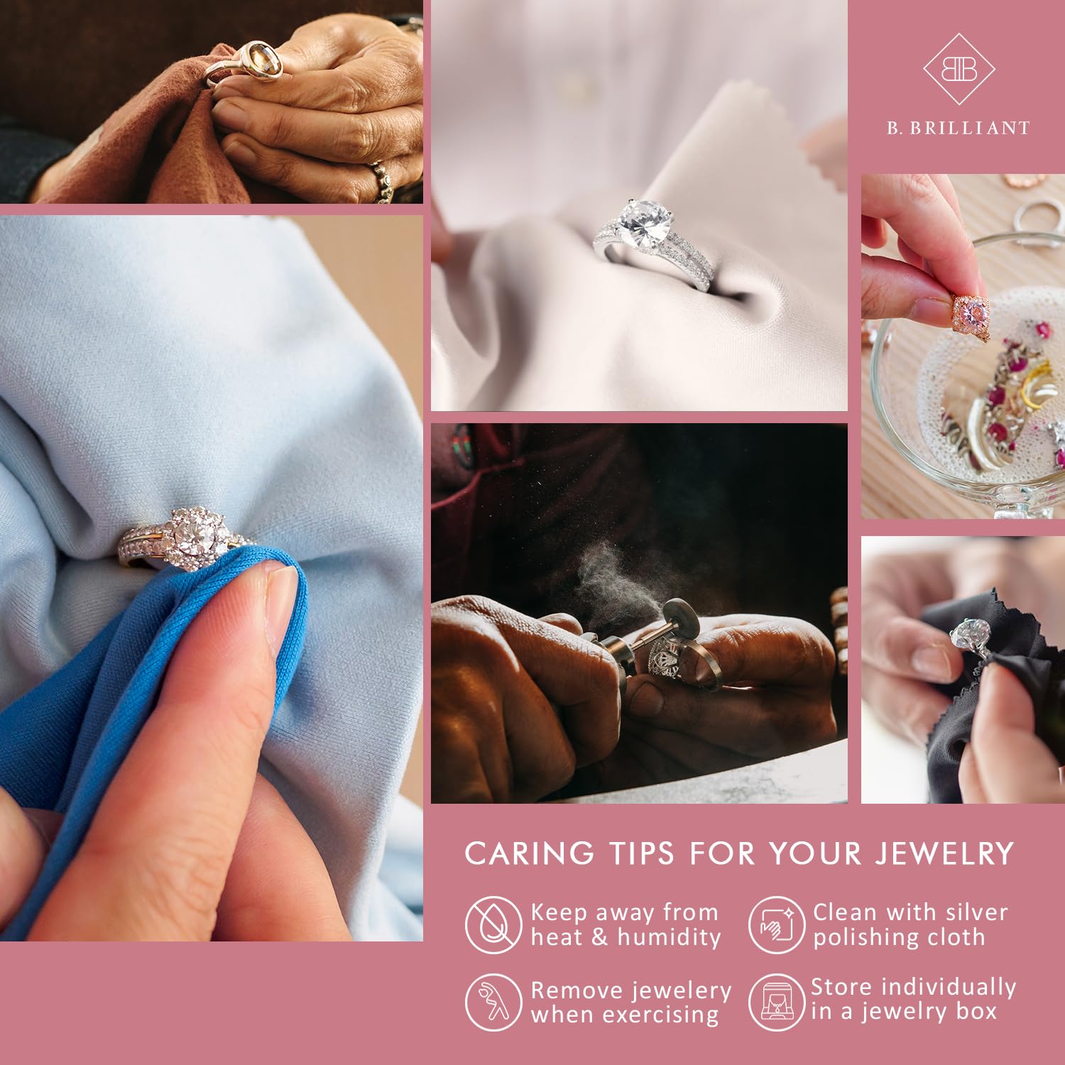 Women's Jewelry Sets - Sterling Silver & Gold Plated Necklace & Earring Sets with Genuine/Synthetic Birthstones | Heart Solitaire Pendant & Stud Earrings | Perfect for Gifts, Anniversaries & Everyday Wear
